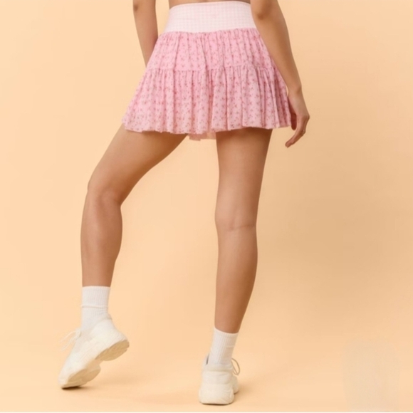 Pink Floral Skort - Picture 5 of 10